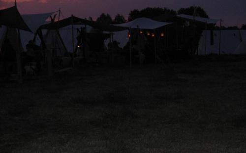 Nachts im Lager